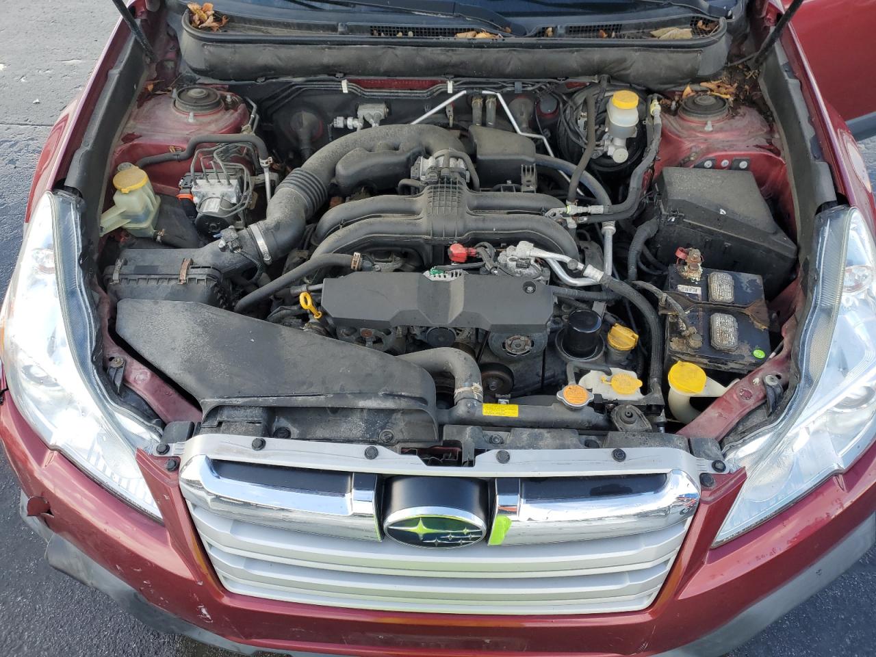 2013 Subaru Outback VIN 4S4BRCCC4D3227035 Copart auction photo, front end / side damage thumbnail 12