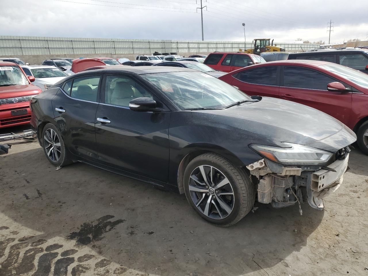 2019 Nissan Maxima VIN 1N4AA6AV9KC372149 Copart auction photo, front end damage thumbnail 4