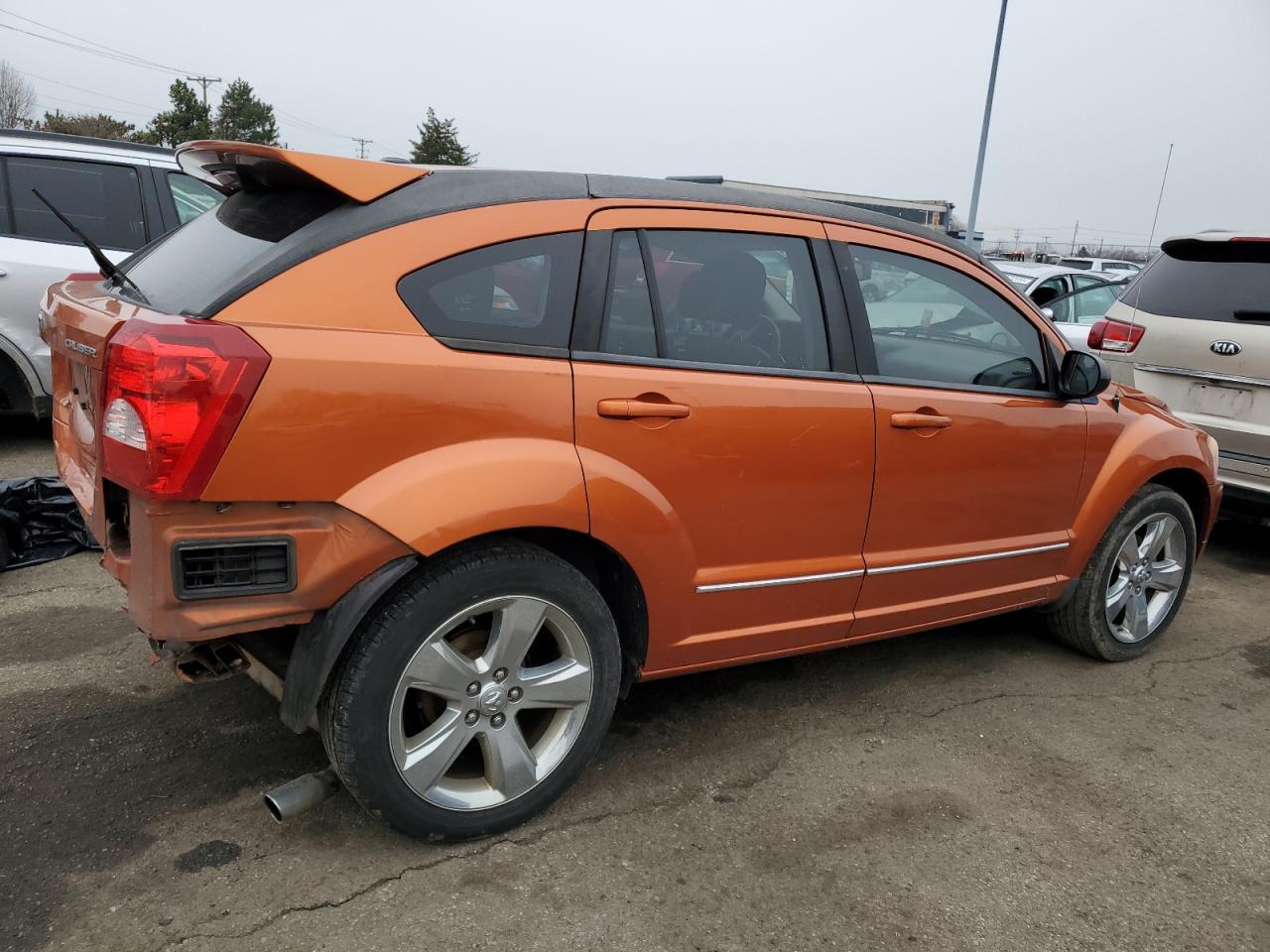 2011 Dodge Caliber VIN 1B3CB8HB8BD121545 Copart auction photo, rear end damage thumbnail 3