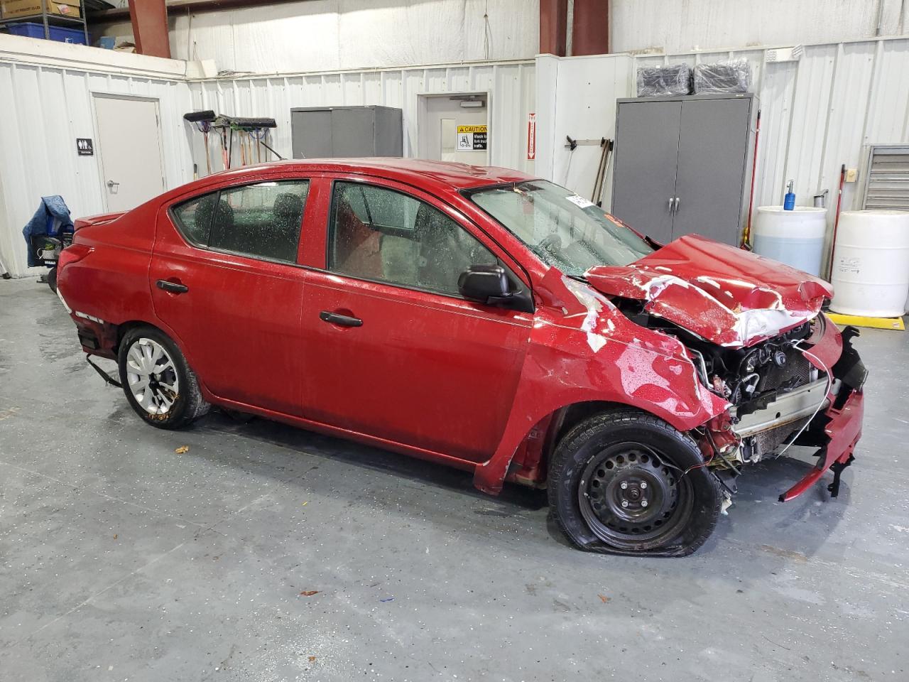 2015 Nissan Versa VIN 3N1CN7AP9FL946499 Copart auction photo, all over damage thumbnail 4