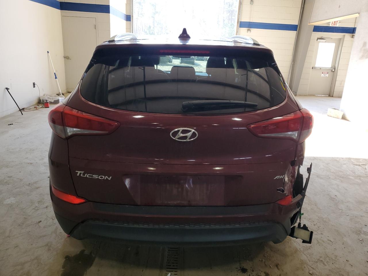 2017 Hyundai Tucson VIN KM8J3CA44HU426062 Copart auction photo, all over / undercarriage damage thumbnail 6