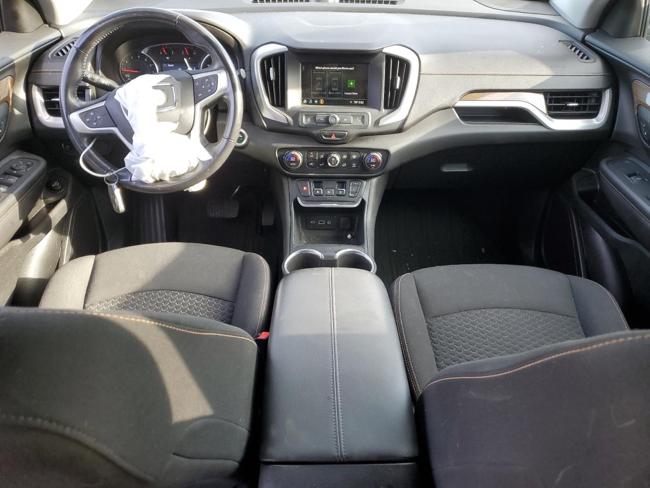 2019 GMC Terrain VIN 3GKALMEV8KL329515 Copart auction photo, front end / side damage thumbnail 8