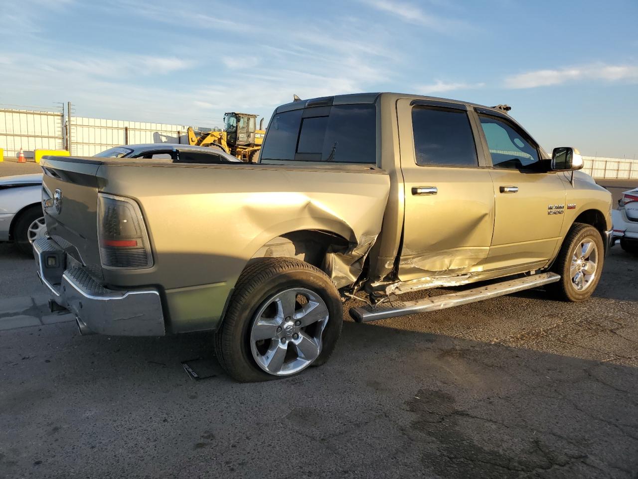 2013 RAM 1500 VIN 1C6RR6LT6DS567367 Copart auction photo, side damage thumbnail 3