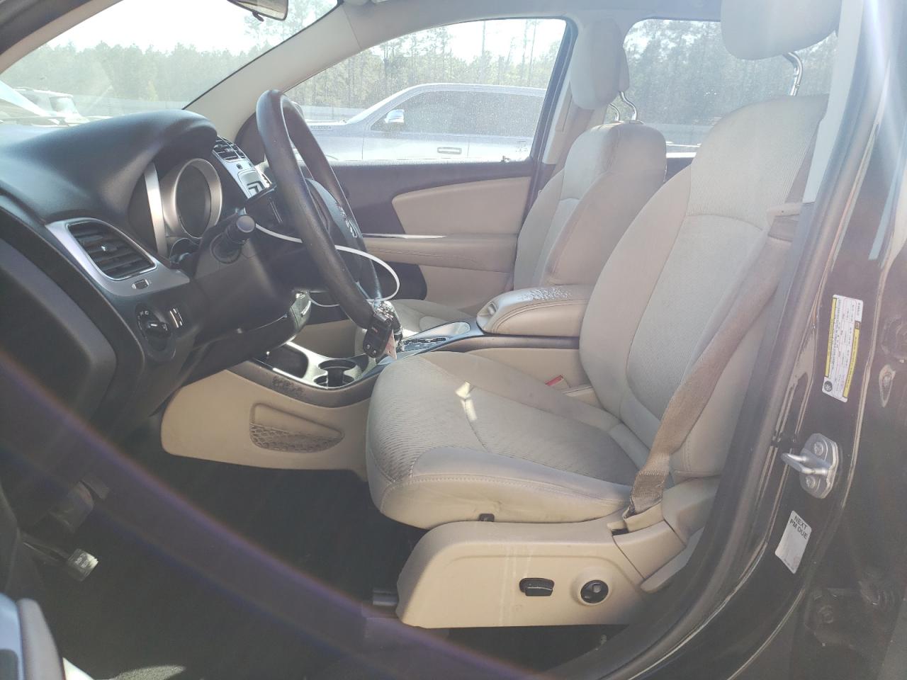 2017 Dodge Journey VIN 3C4PDCBG7HT530818 Copart auction photo, front end damage thumbnail 7