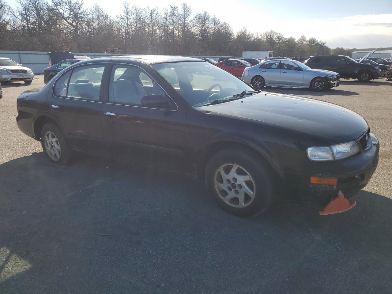 1996 Nissan Maxima VIN JN1CA21D0TT158156 Copart auction photo, rear end / side damage thumbnail 4