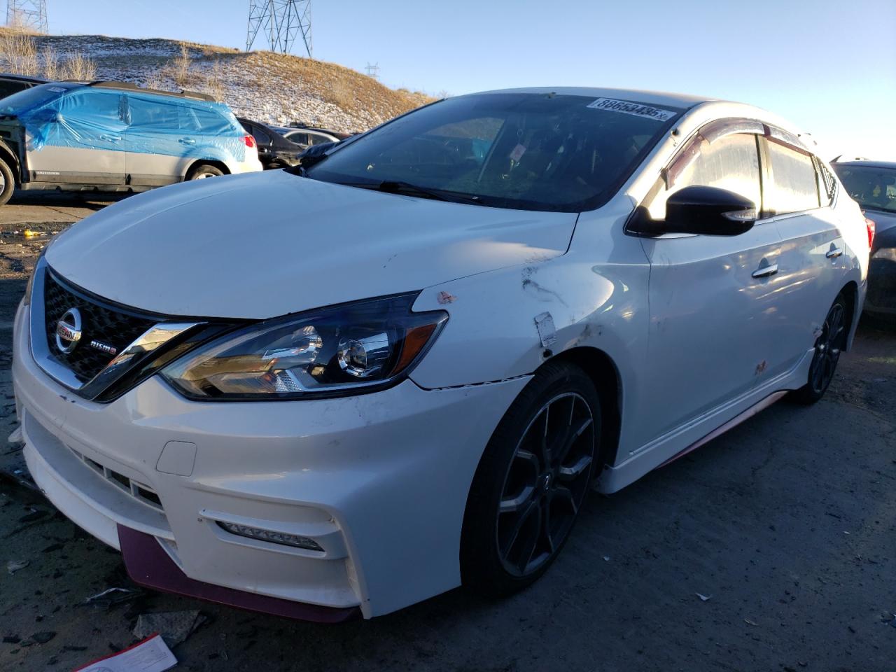 2017 Nissan Sentra VIN 3N1CB7AP1HY250590