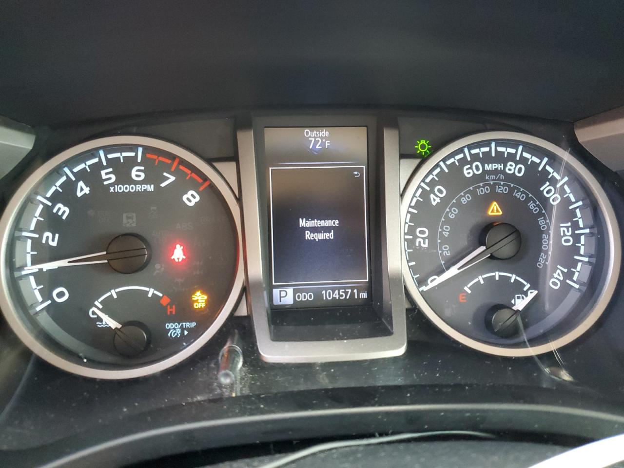2019 Toyota Tacoma VIN 3TMAZ5CN3KM080649 Copart auction photo, front end damage thumbnail 9