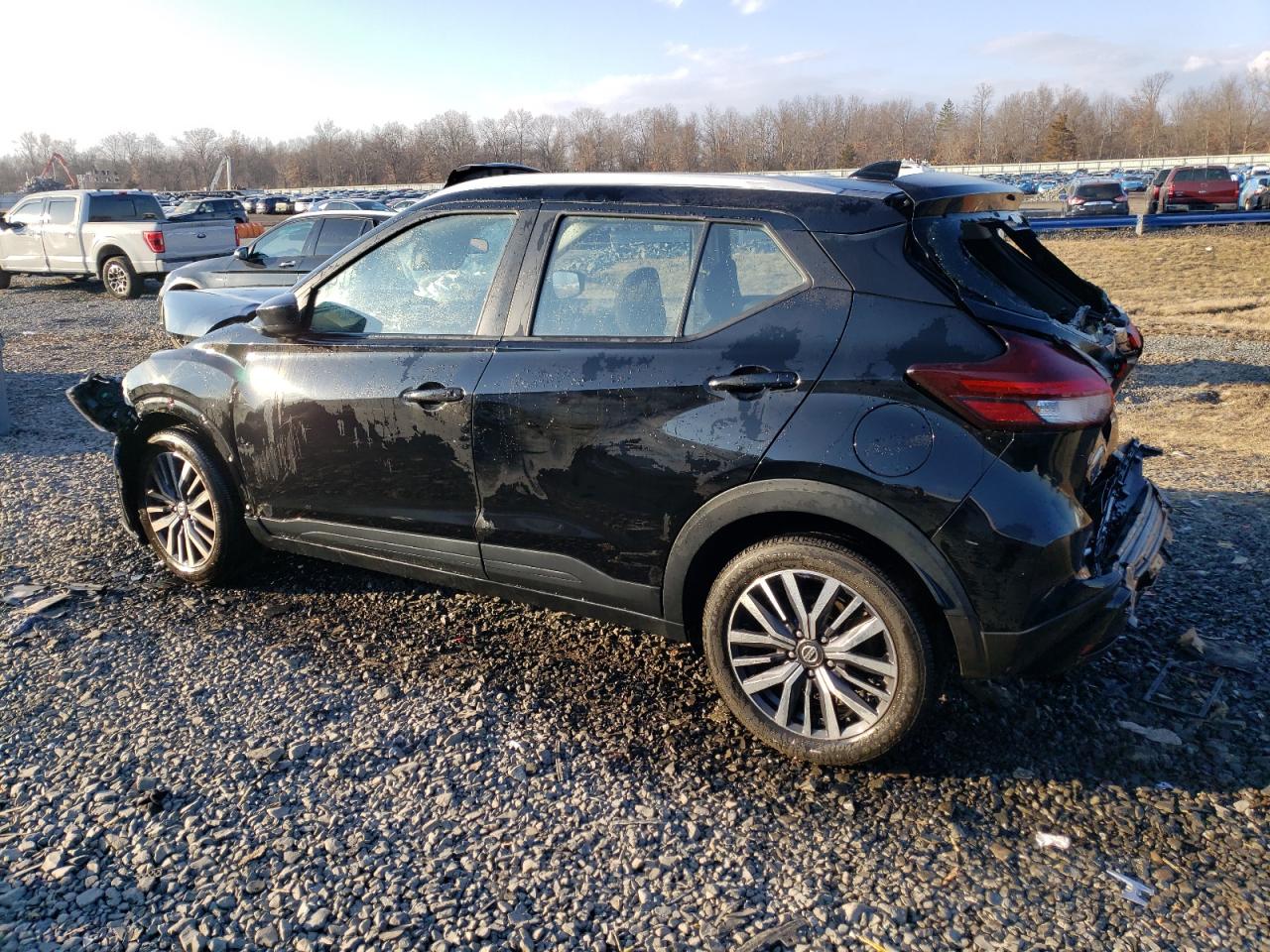 2021 Nissan Kicks VIN 3N1CP5CV4ML522963 Copart auction photo, front end / rear end damage thumbnail 2