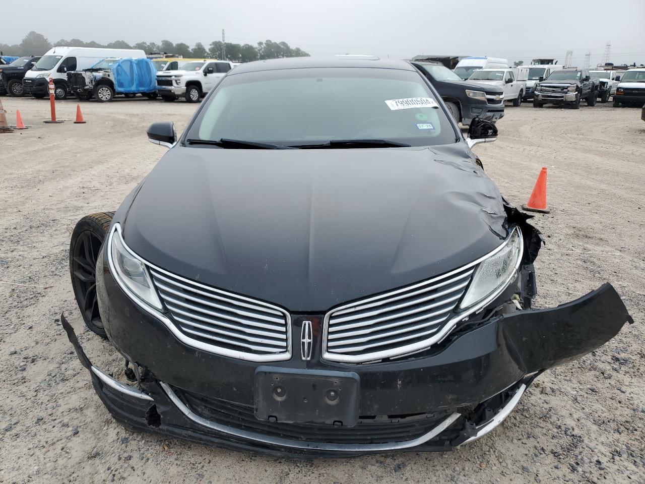 2013 Lincoln MKZ VIN 3LN6L2G91DR816962 Copart auction photo, front end damage thumbnail 5