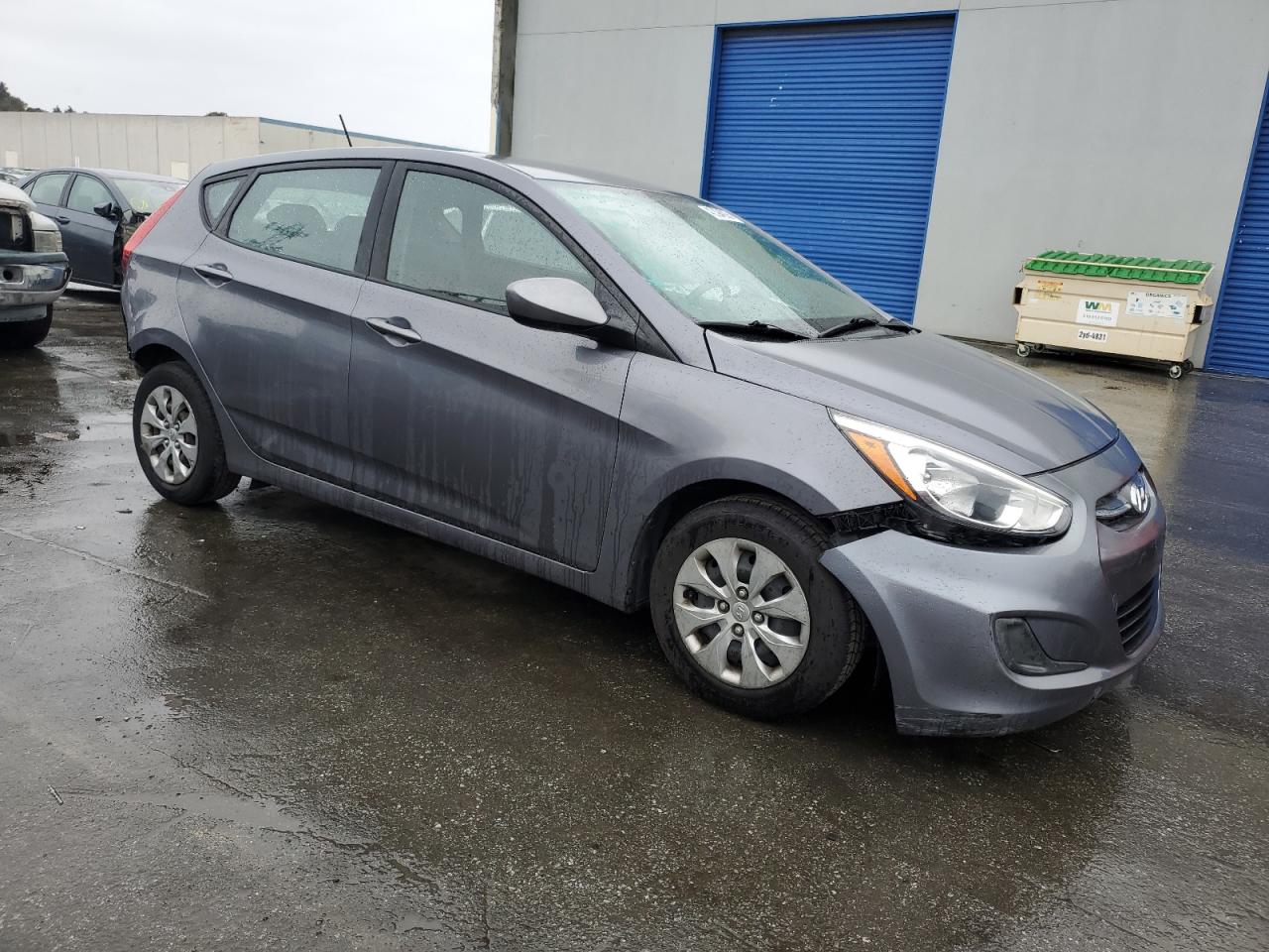 2017 Hyundai Accent VIN KMHCT5AE2HU312638 Copart auction photo, rear end damage thumbnail 4