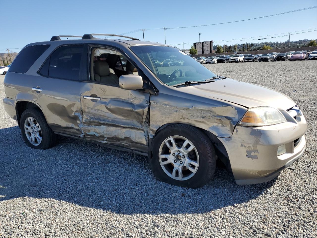 2006 Acura MDX VIN 2HNYD18846H534737 Copart auction photo, all over damage thumbnail 4