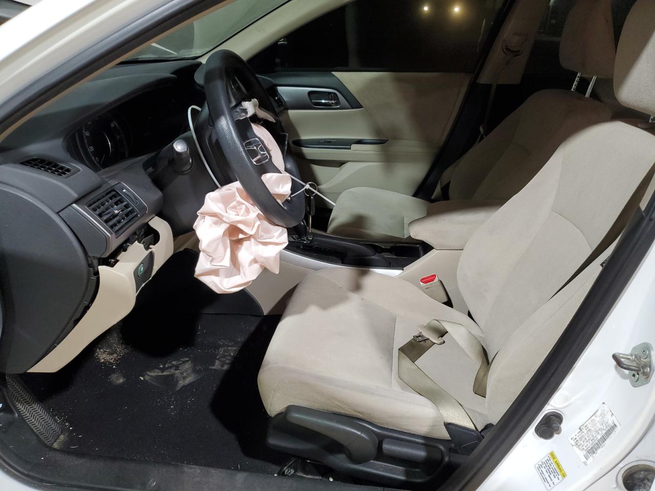 2013 Honda Accord VIN 1HGCR2F39DA066595 Copart auction photo, front end damage thumbnail 7