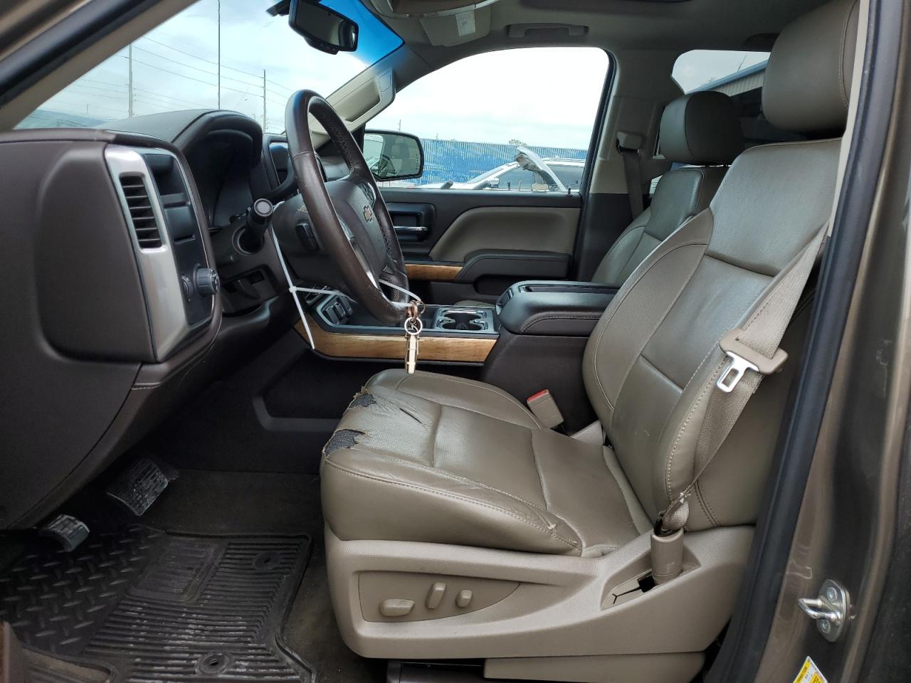 2015 Chevrolet Silverado VIN 3GCPCSEC9FG160919 Copart auction photo, rear end damage thumbnail 7