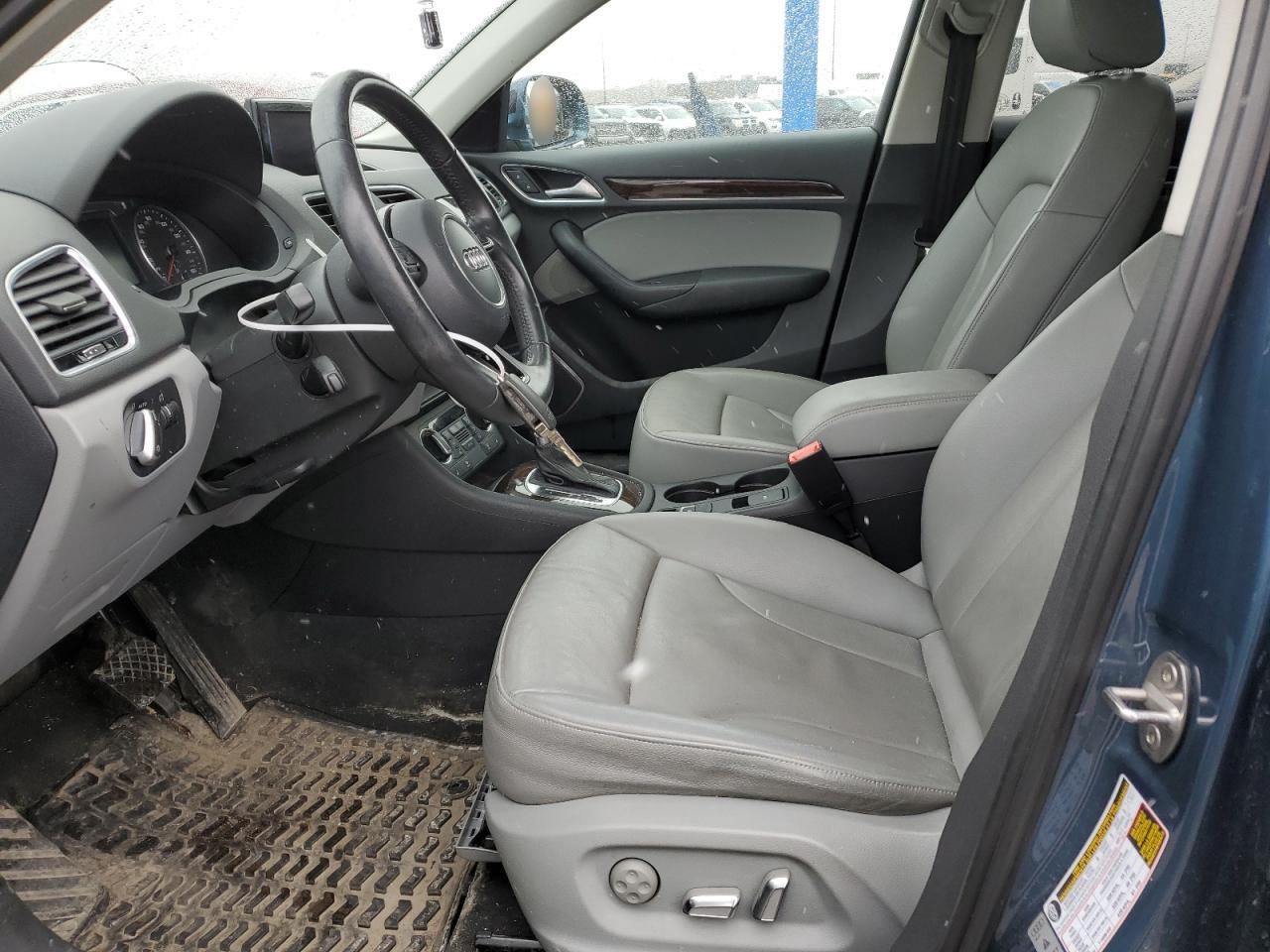 2016 Audi Q3 VIN WA1GFCFS8GR018950 Copart auction photo, front end damage thumbnail 7