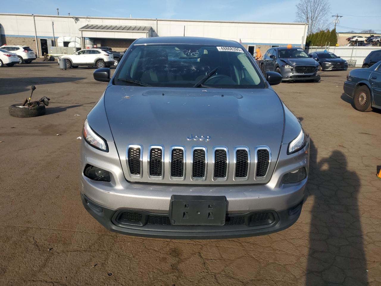 2016 Jeep Grand Cherokee VIN 1C4PJMAB2GW109019 Copart auction photo, side damage thumbnail 5