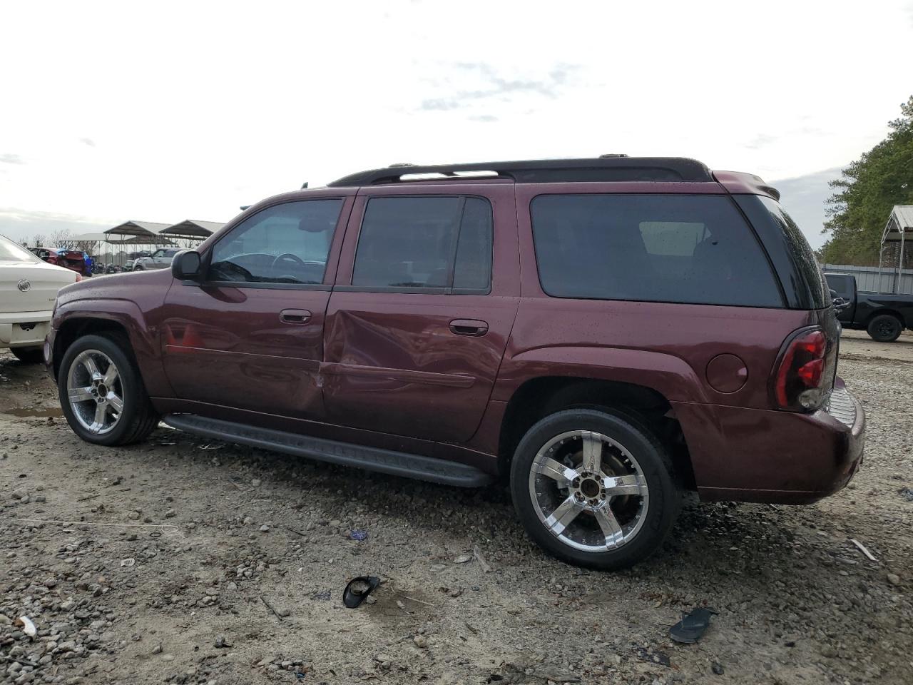 2006 Chevrolet TrailBlazer VIN 1GNES16SX66118701 Copart auction photo, front end / side damage thumbnail 2