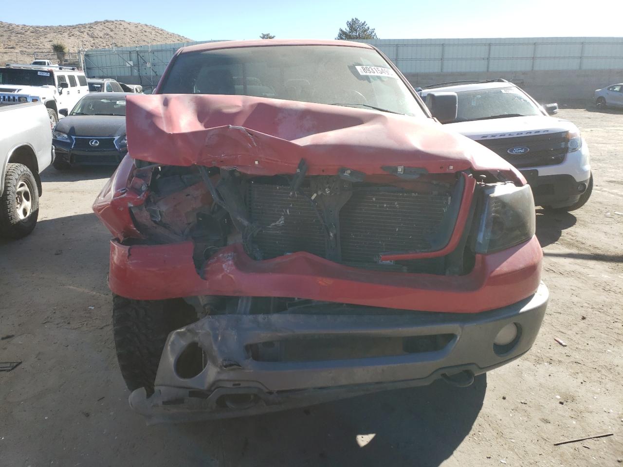 2006 Ford F-150 VIN 1FTPX14526NA27296 Copart auction photo, front end damage thumbnail 5