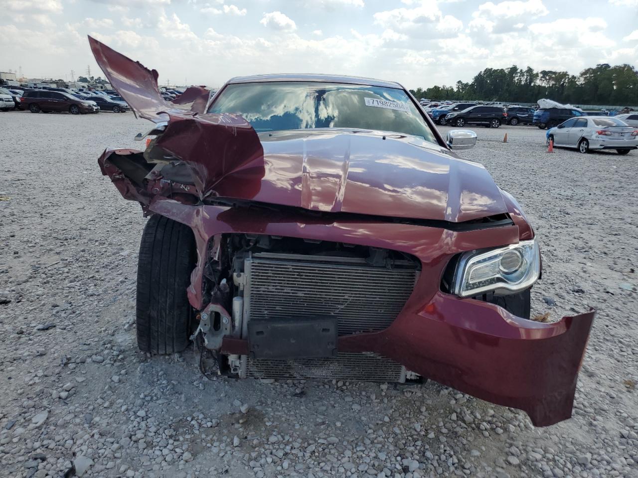 2018 Chrysler 300 VIN 2C3CCAEG9JH208086 Copart auction photo, front end damage thumbnail 5