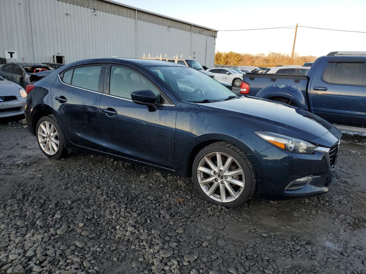 2017 Mazda 3 VIN 3MZBN1V79HM148577 Copart auction photo, rear end damage thumbnail 4