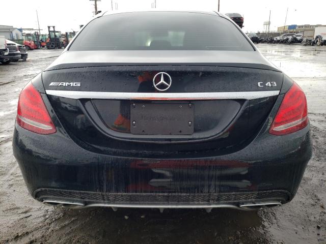 2018 Mercedes-Benz C-klasse VIN 55SWF6EB7JU255980 Copart auction photo, front end / side damage thumbnail 6