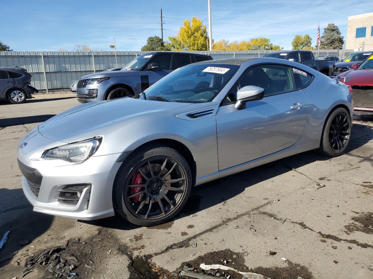 2017 Subaru BRZ VIN JF1ZCAC16H9603265