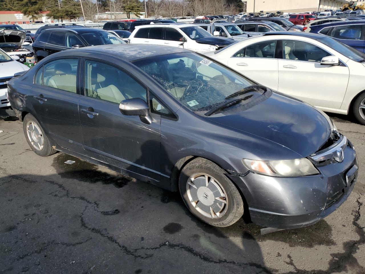2009 Honda Civic VIN JHMFA36299S004825 Copart auction photo, front end / rear end damage thumbnail 4