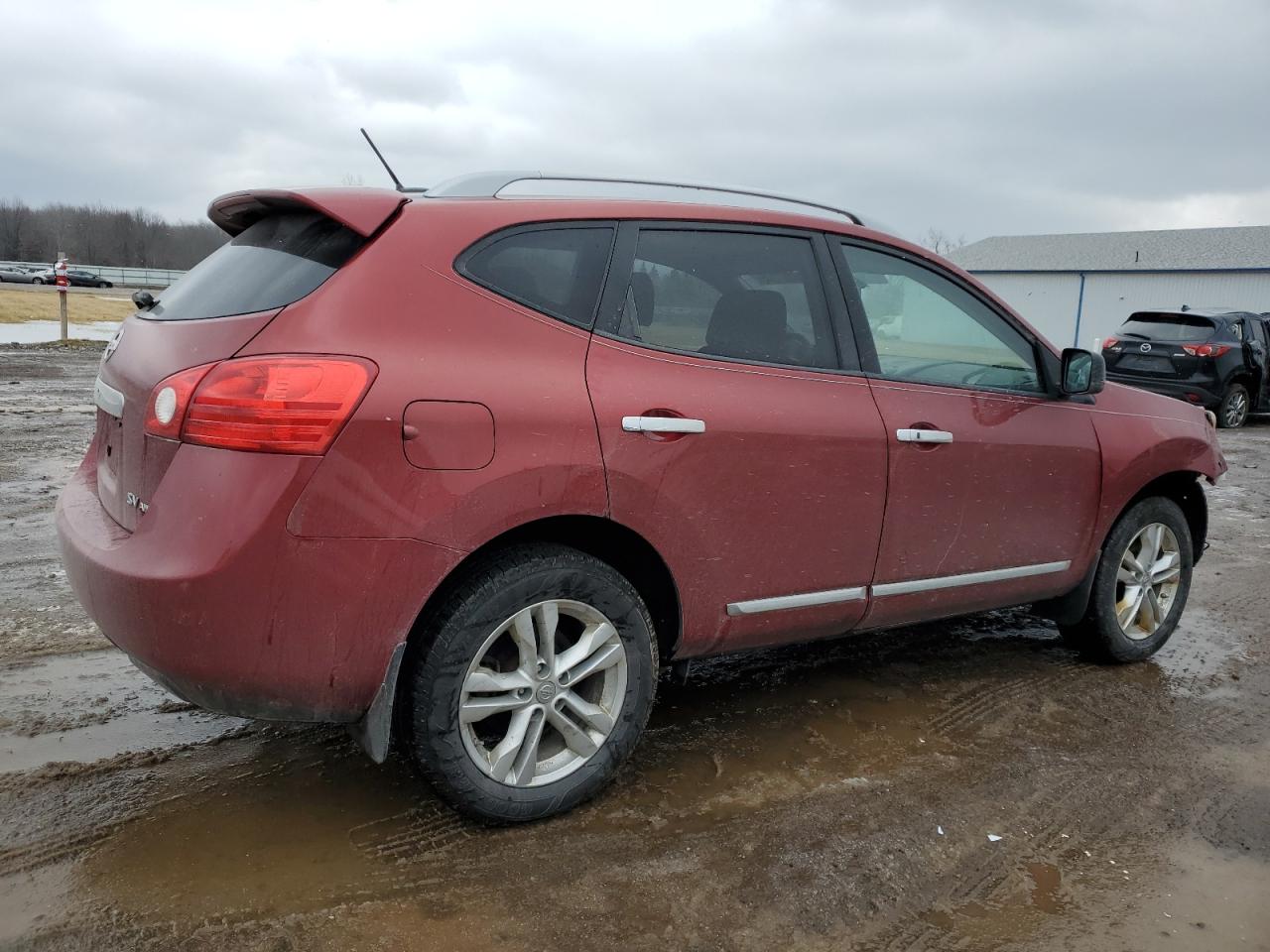 2013 Nissan Rogue VIN JN8AS5MV0DW615544 Copart auction photo, front end damage thumbnail 3