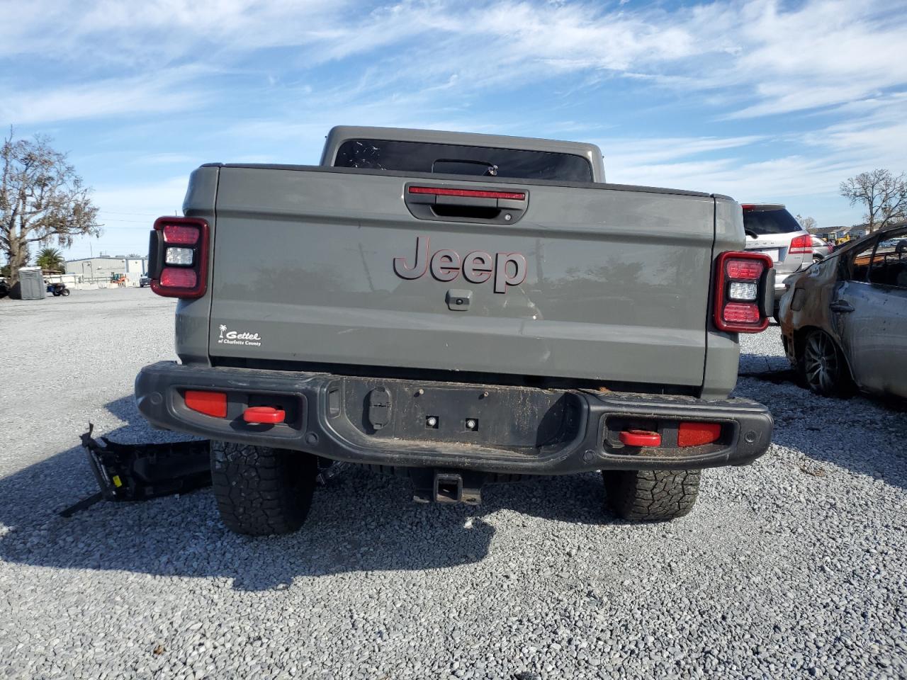 2021 Jeep Gladiator VIN 1C6JJTBG1ML591299 Copart auction photo, front end damage thumbnail 6