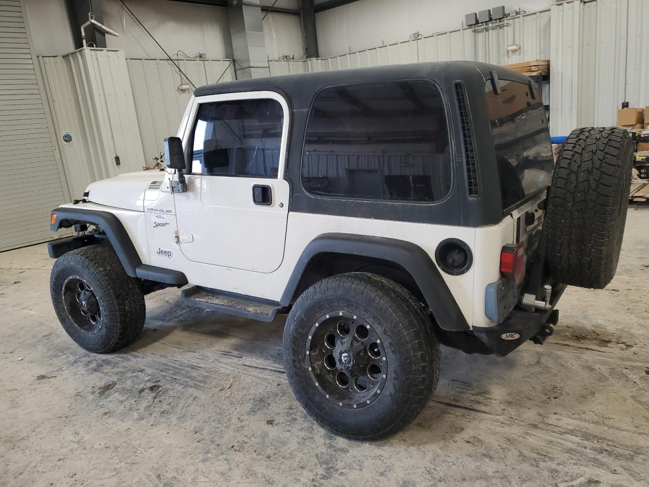 2000 Jeep Wrangler VIN 1J4FA49S7YP706141 Copart auction photo, undercarriage damage thumbnail 2