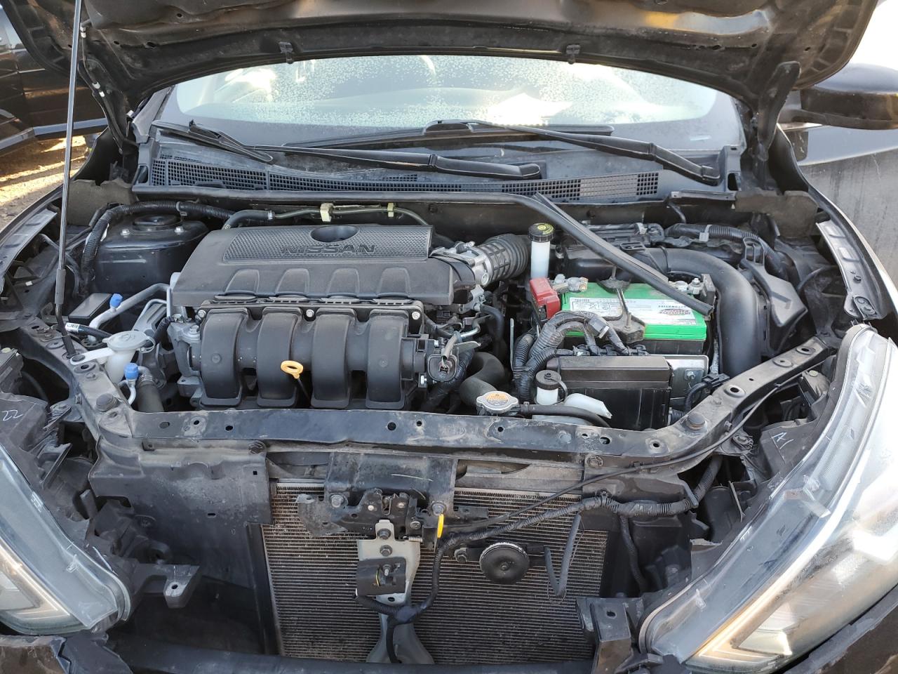 2018 Nissan Sentra VIN 3N1AB7AP8JY314766 Copart auction photo, front end damage thumbnail 11