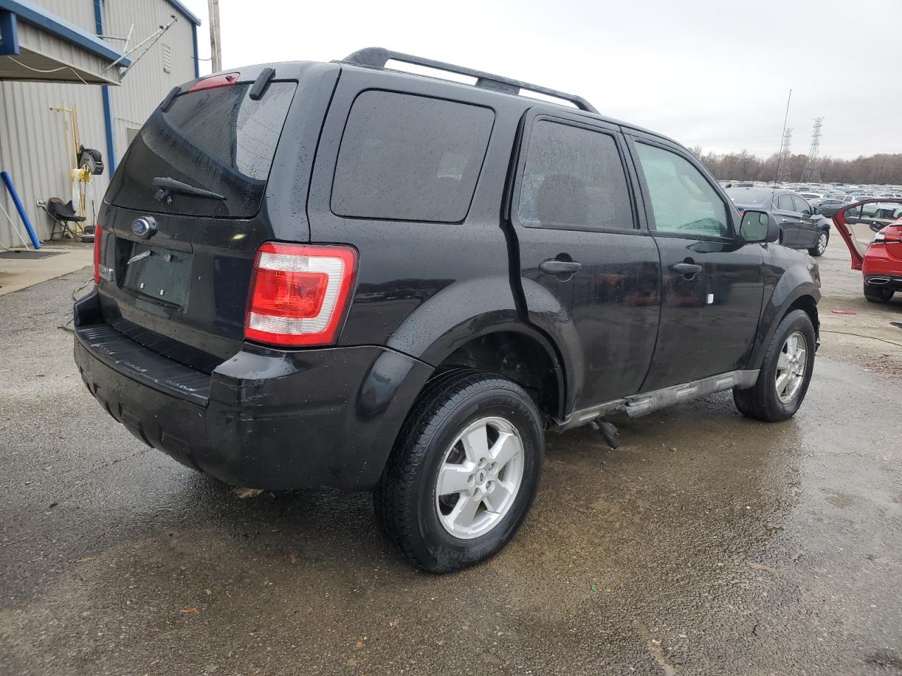 2009 Ford Escape VIN 1FMCU03789KB20698 Copart auction photo, front end / side damage thumbnail 3