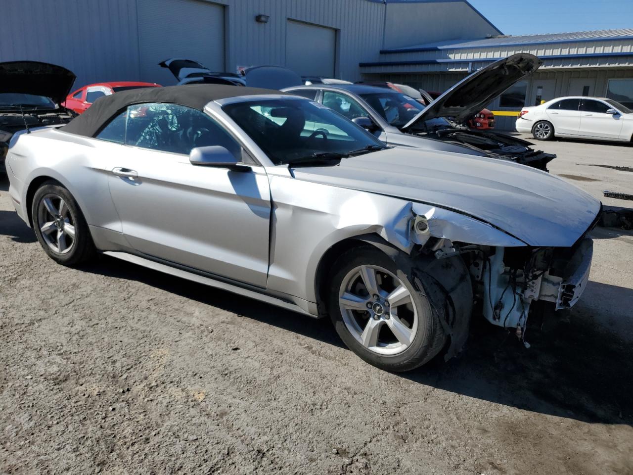 2016 Ford Mustang VIN 1FATP8EM4G5318323 Copart auction photo, front end damage thumbnail 4