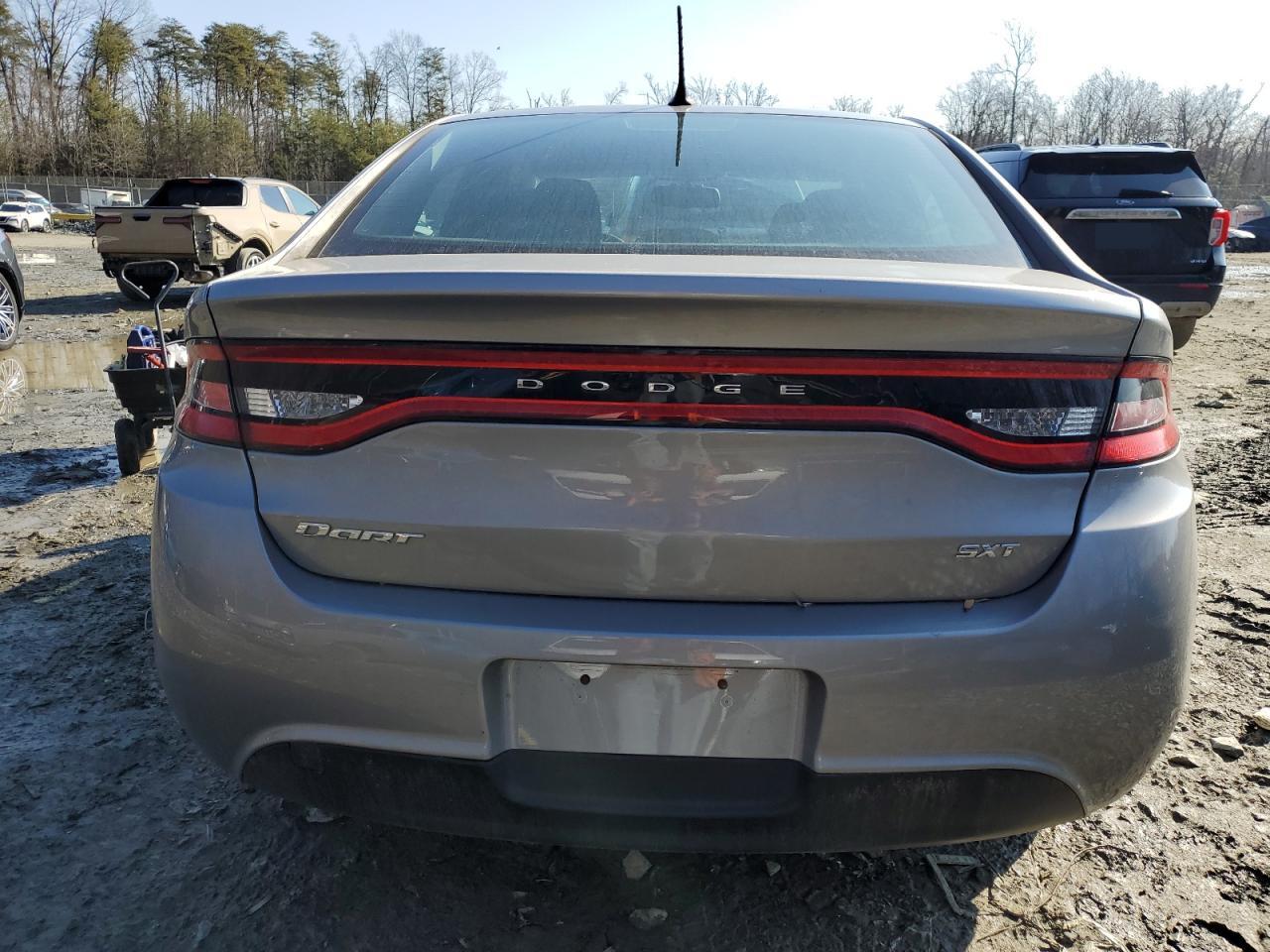 2015 Dodge Dart VIN 1C3CDFBB8FD373649 Copart auction photo, side damage thumbnail 6