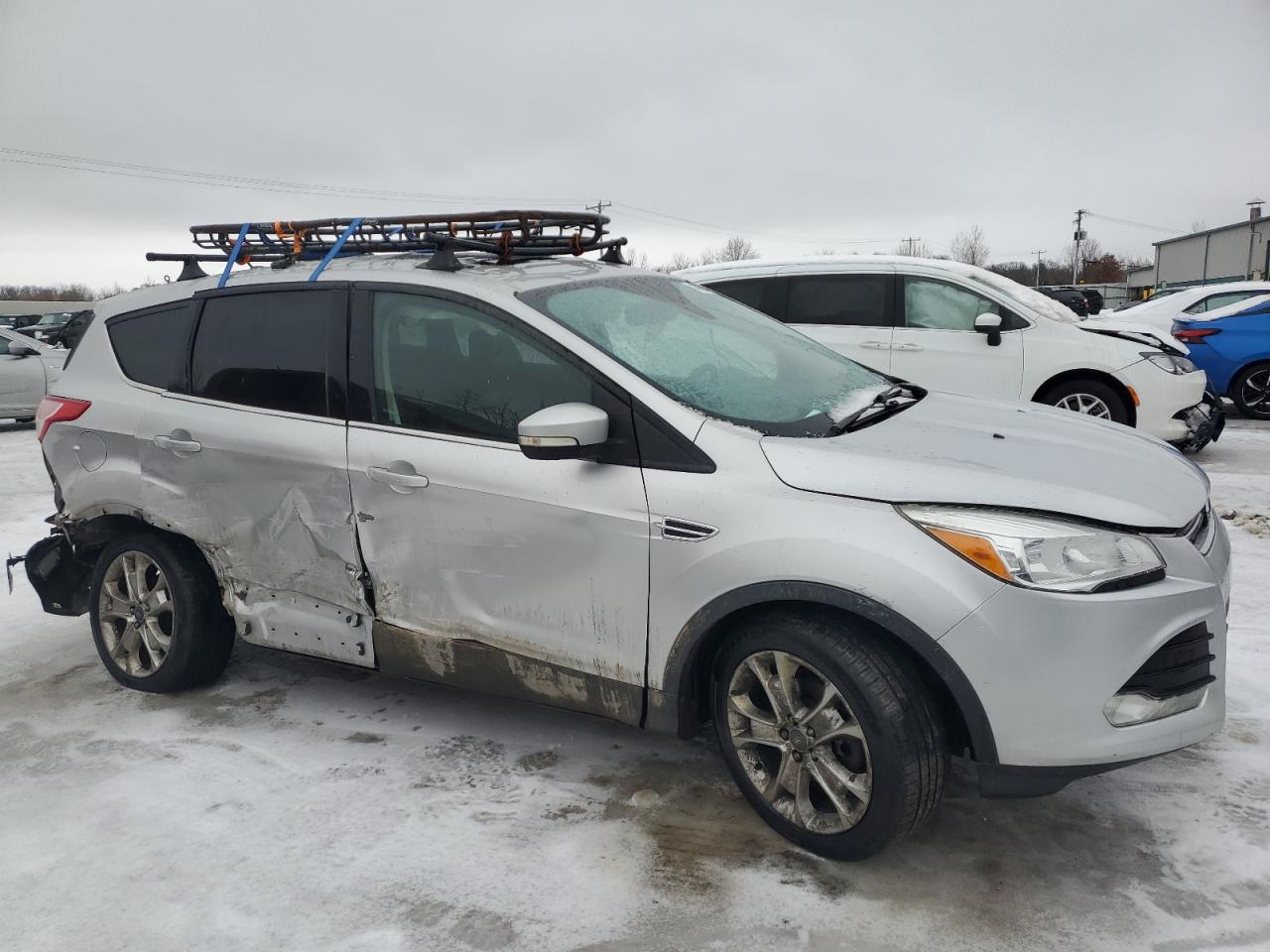 2013 Ford Escape VIN 1FMCU9HX9DUA38344 Copart auction photo, rear end / side damage thumbnail 4