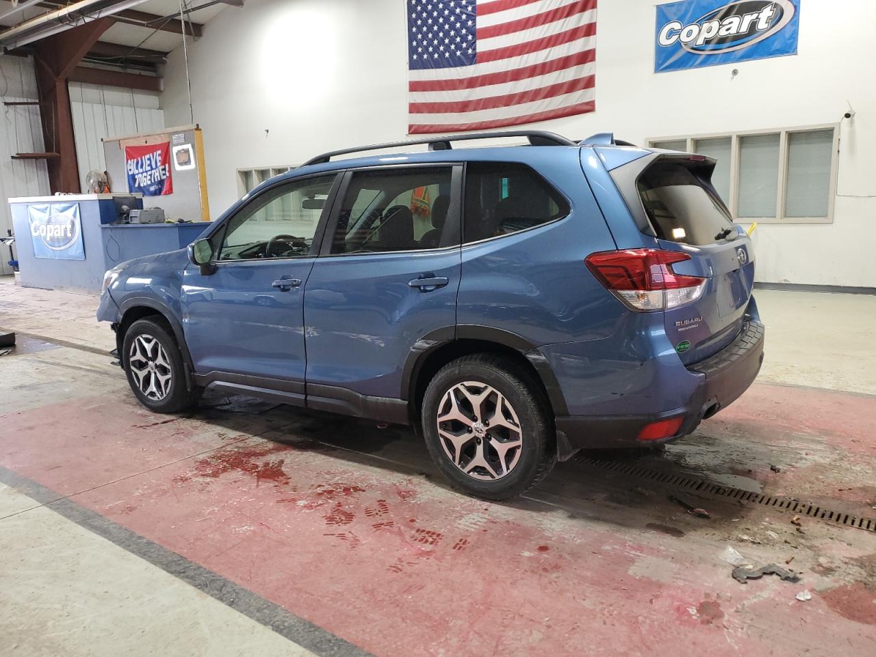 2019 Subaru Forester VIN JF2SKAGC7KH459217 Copart auction photo, all over damage thumbnail 2
