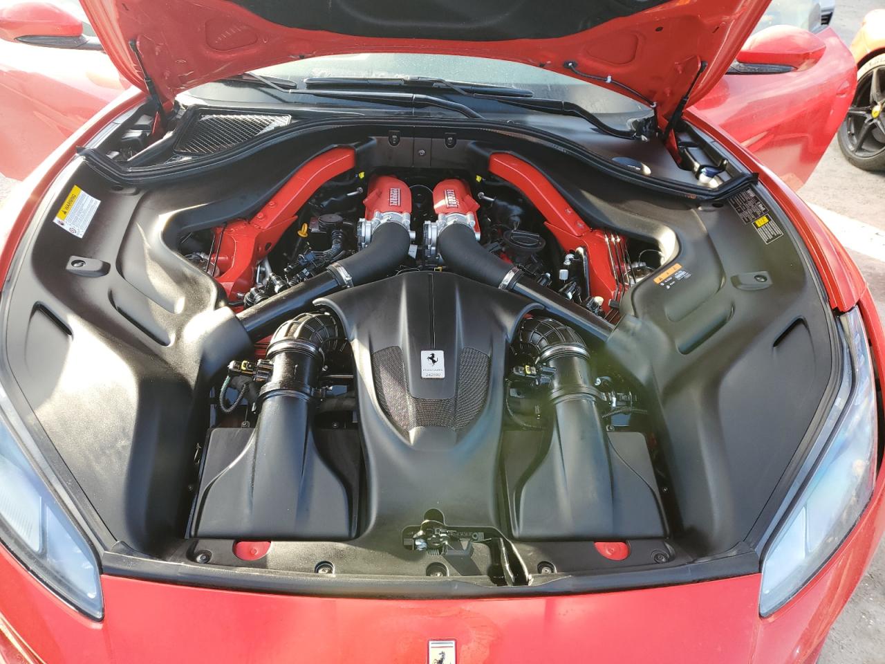 2019 Ferrari Portofino VIN ZFF89FPA0K0242592 Copart auction photo, water/flood damage thumbnail 11