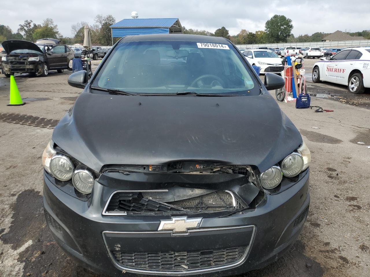 2016 Chevrolet Sonic VIN 1G1JC6SH7G4135618 Copart auction photo, front end / minor dent/scratches damage thumbnail 5
