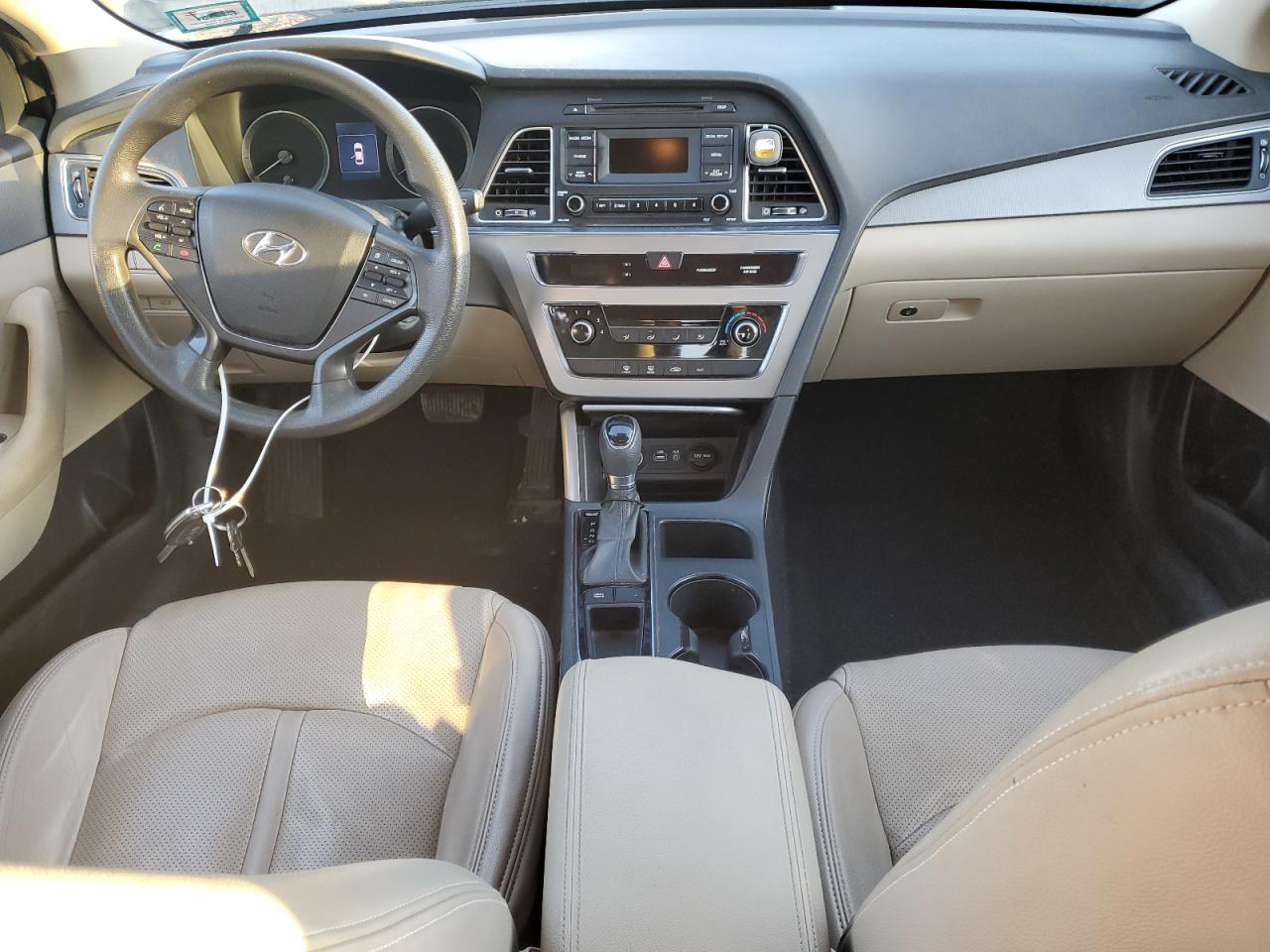 2015 Hyundai Sonata VIN 5NPE24AF1FH014401 Copart auction photo, front end damage thumbnail 8