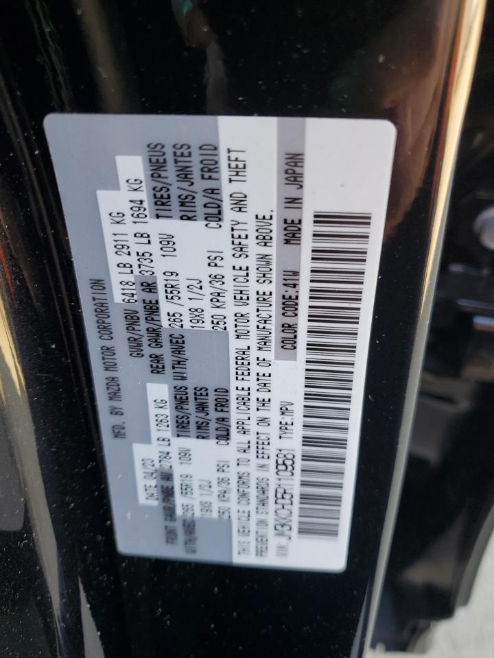2024 Mazda CX-90 VIN JM3KKCHD5R1109581 Copart auction photo, rear end damage thumbnail 15
