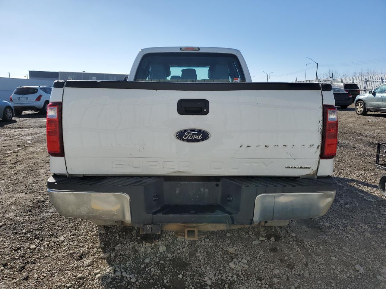 2011 Ford F350 VIN 1FT8W3BT0BEA00595 Copart auction photo, rear end / mechanical damage thumbnail 6