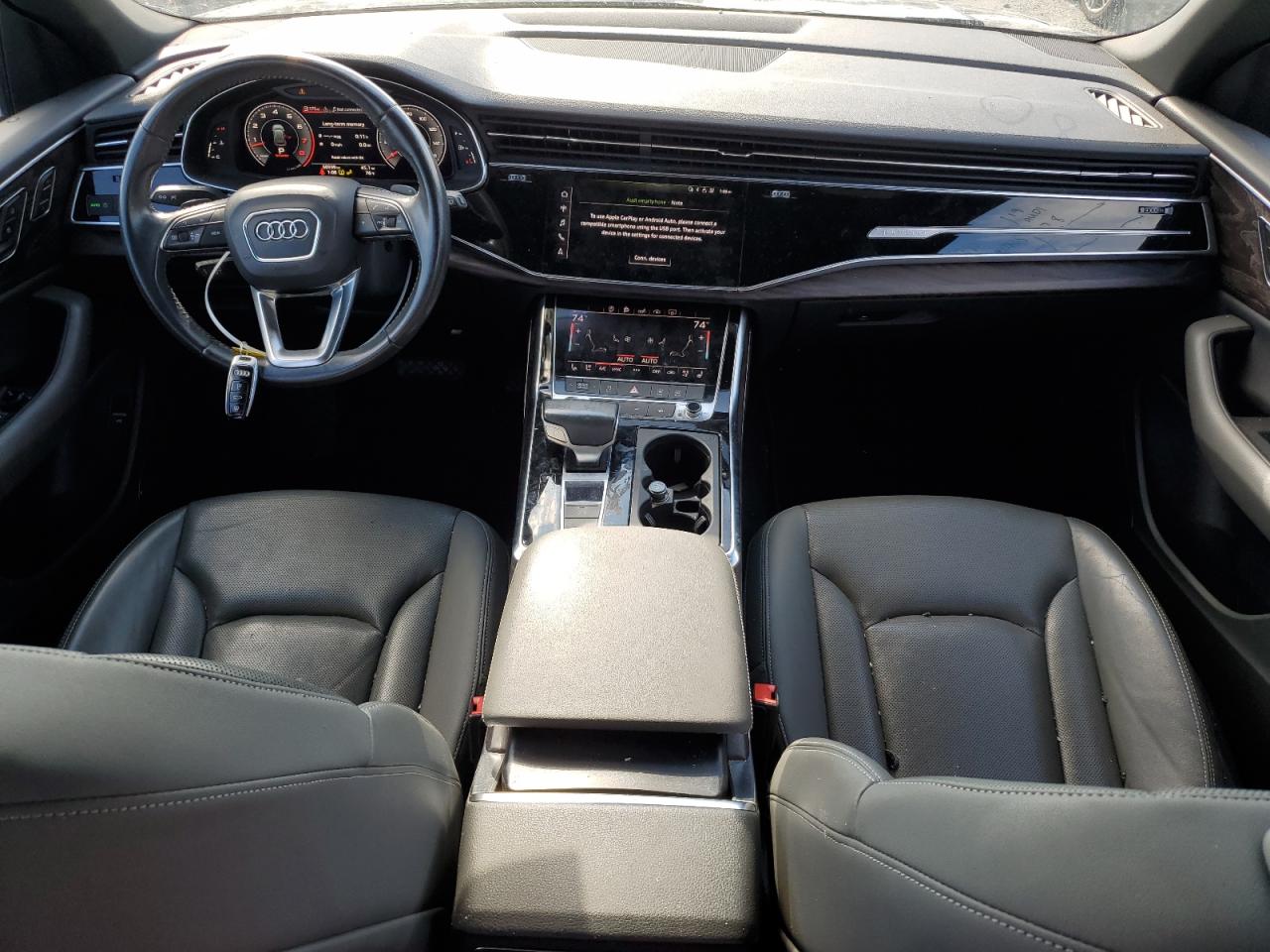 2019 Audi Q8 VIN WA1EVAF12KD016865 Copart auction photo, rear end / side damage thumbnail 8