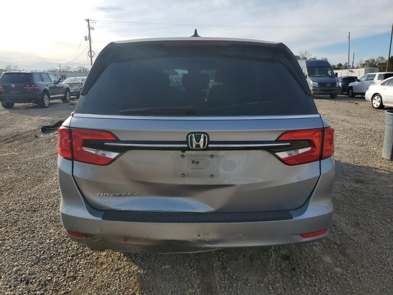 2022 Honda Odyssey VIN 5FNRL6H76NB021642 Copart auction photo, front end / rear end damage thumbnail 6