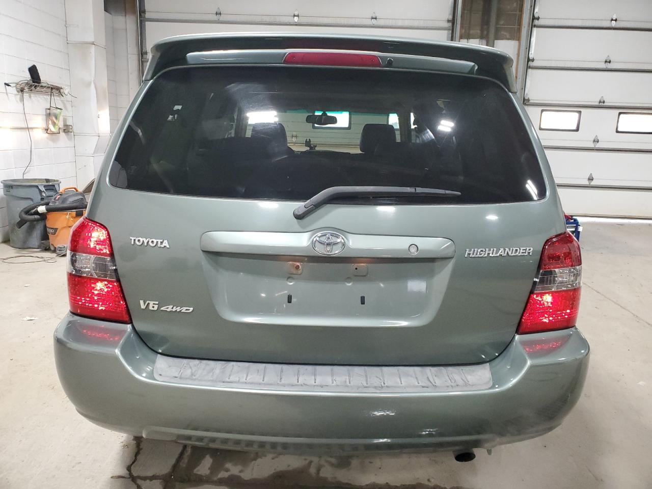 2006 Toyota Highlander VIN JTEEP21A260139183 Copart auction photo, mechanical damage thumbnail 6
