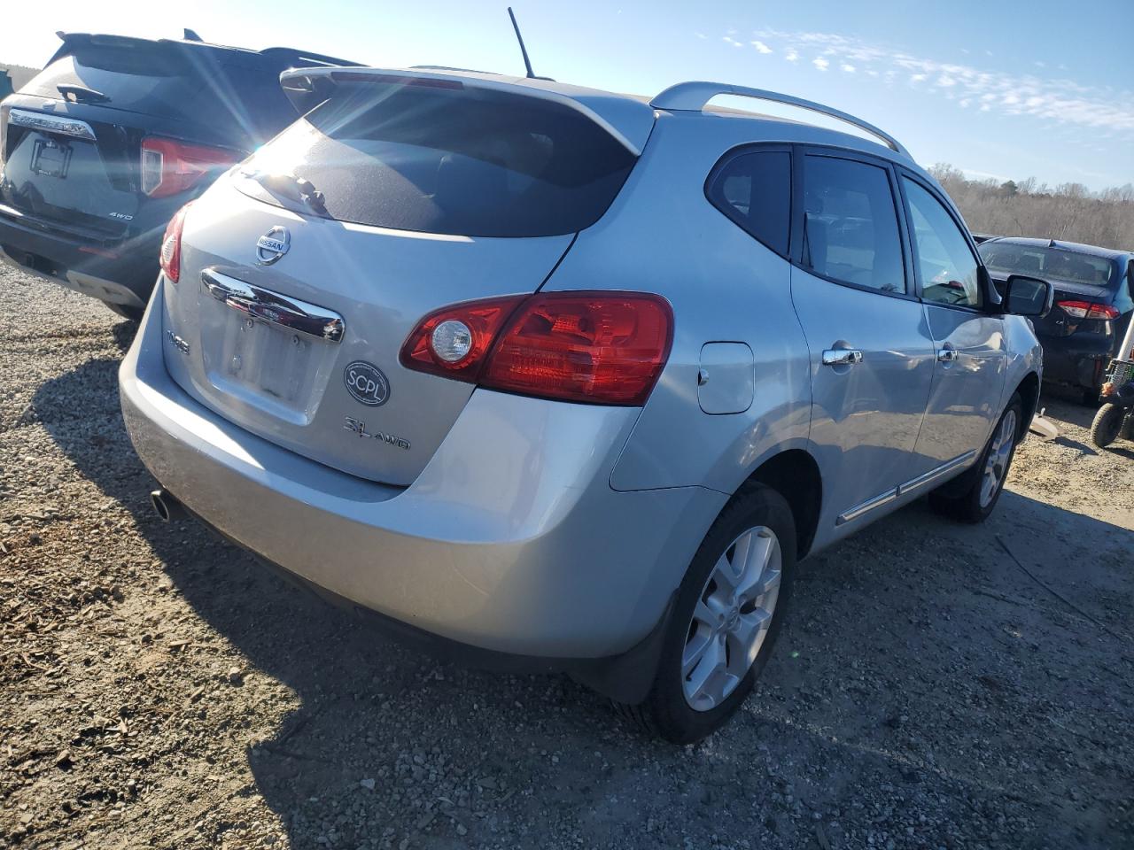 2013 Nissan Rogue VIN JN8AS5MV5DW115816 Copart auction photo, front end damage thumbnail 3