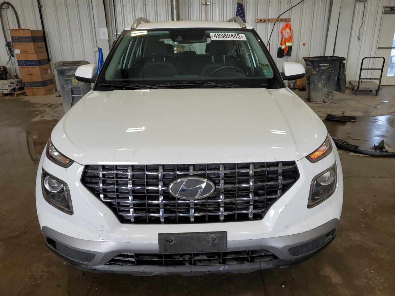 2022 Hyundai Venue VIN KMHRC8A30NU206954 Copart auction photo, rear end damage thumbnail 5