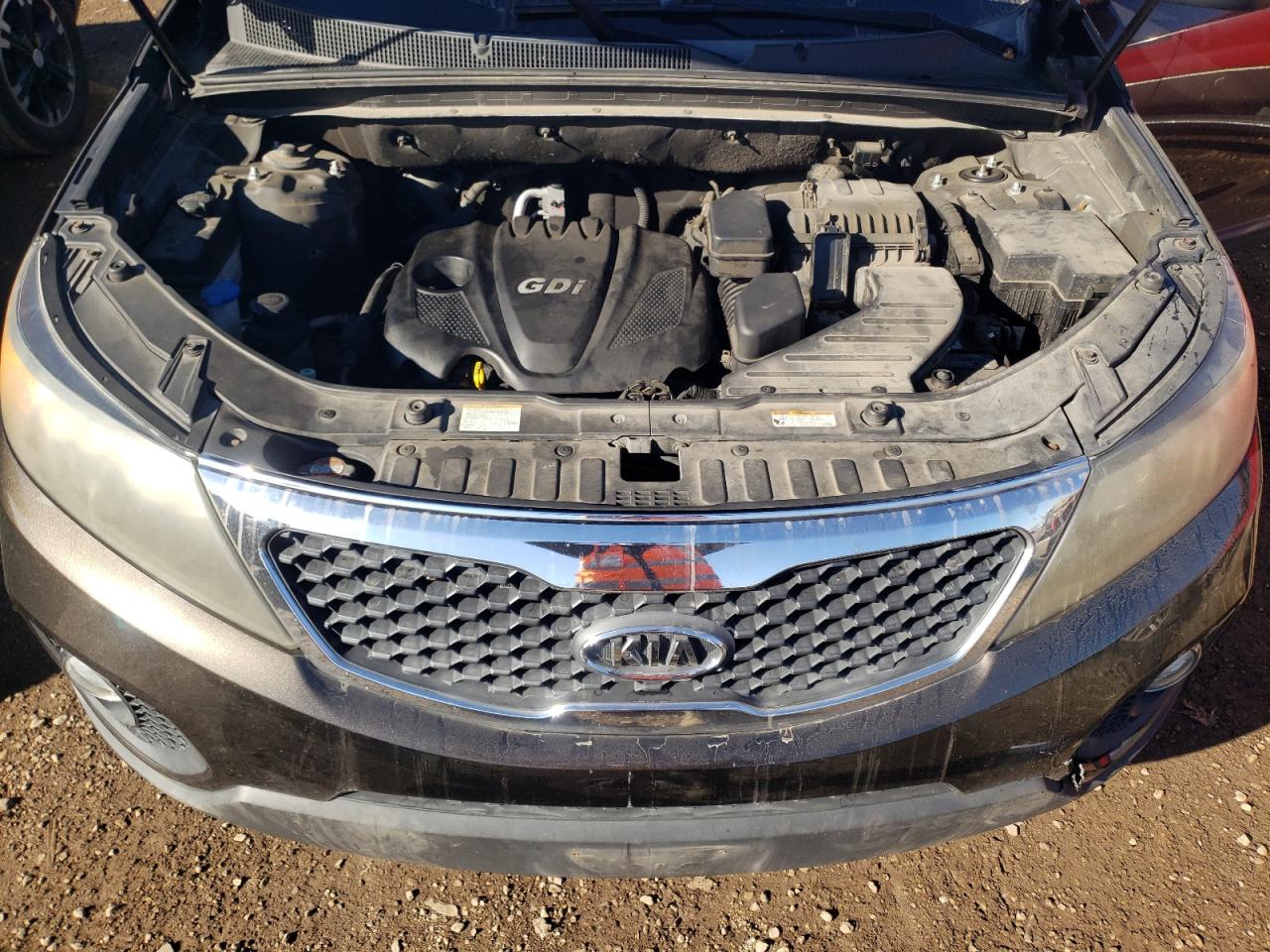 2012 KIA Sorento VIN 5XYKUCA6XCG221430 Copart auction photo, normal wear damage thumbnail 11