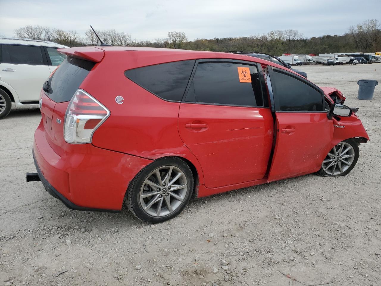 2017 Toyota Prius VIN JTDZN3EU9HJ057230 Copart auction photo, biohazard/chemical / front end damage thumbnail 3