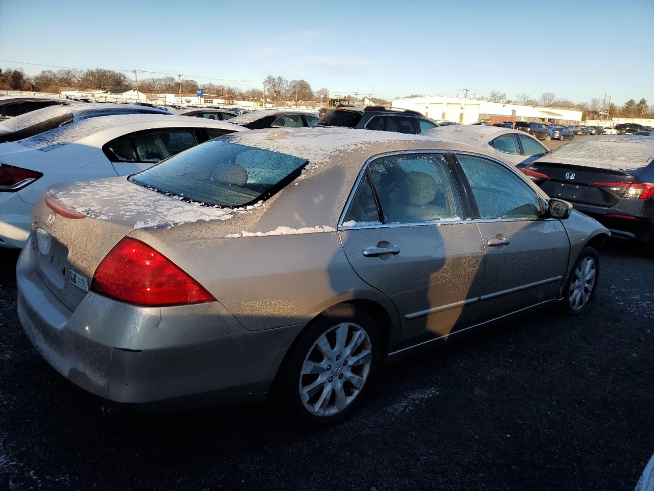 2006 Honda Accord VIN 1HGCM66536A014051 Copart auction photo, front end damage thumbnail 3