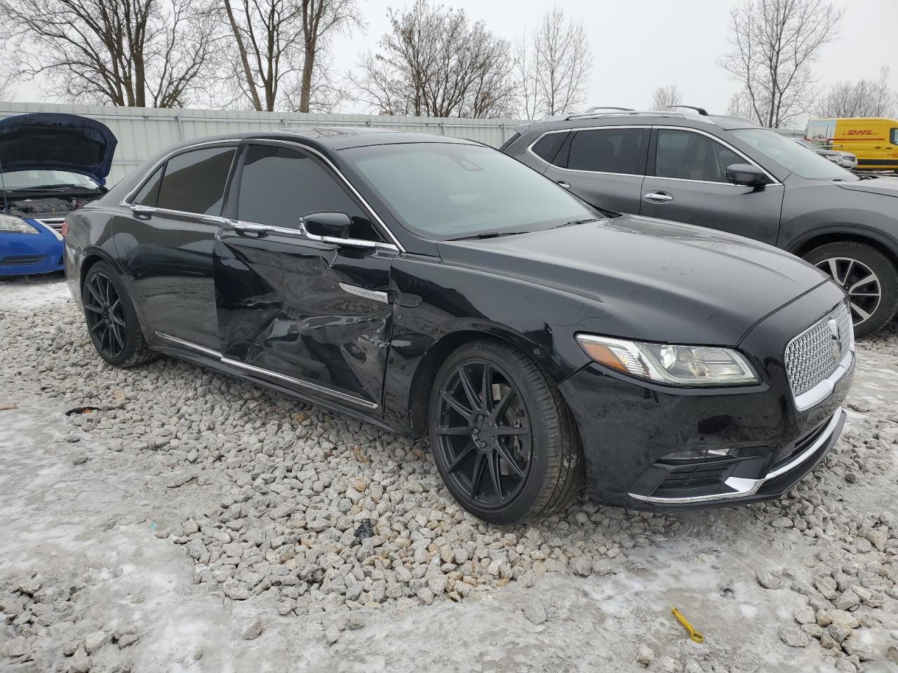 2017 Lincoln Continental VIN 1LN6L9NP2H5617342 Copart auction photo, all over damage thumbnail 4