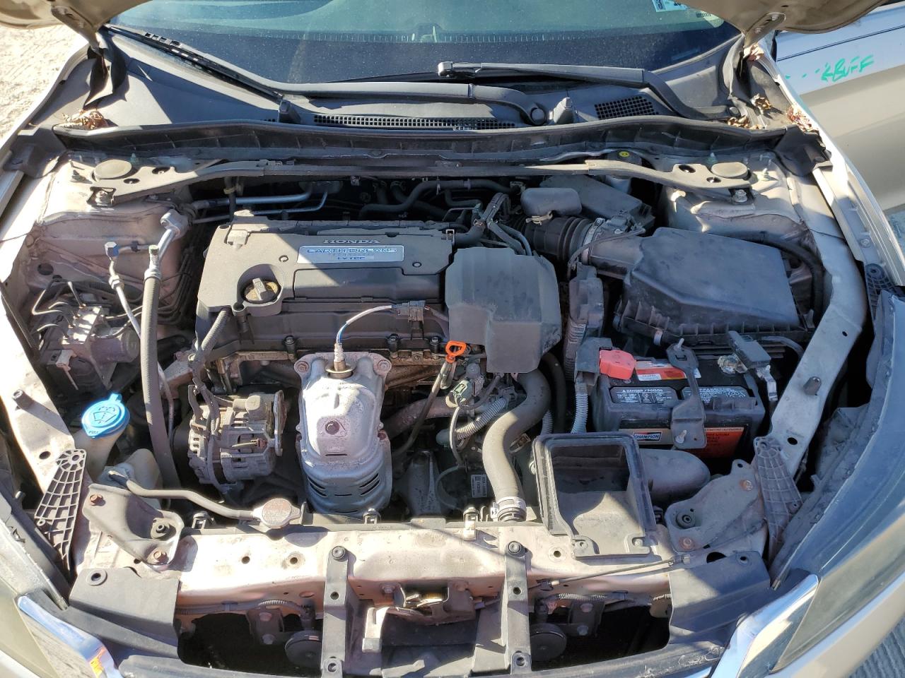 2013 Honda Accord VIN 1HGCR2F55DA247243 Copart auction photo, side damage thumbnail 11